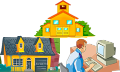 picture of home and school